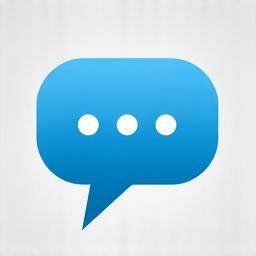 Chat icon representing online live chat service