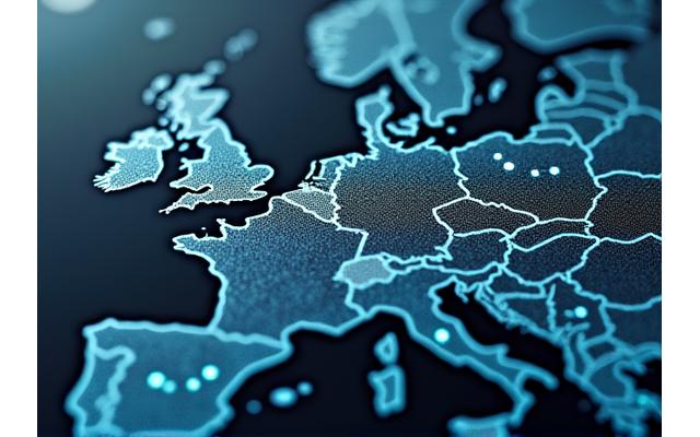 Interactive map highlighting vehicle requirements across Swiss and European borders