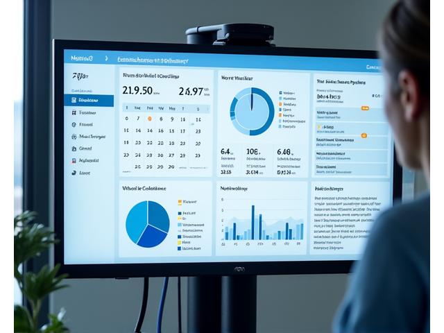 Dashboard interface showing automated tracking of vehicle compliance, calendar, and notifications
